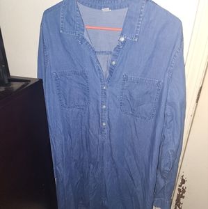 Old Navy Blue Jean Dress